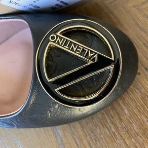 Authentic valentino calliope ballet flat shoes,size 7